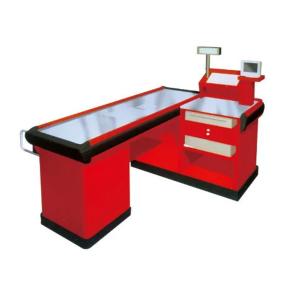 High quality supermarket cash register Customizable Store Cashier Desk Supermarket Checkout Counter