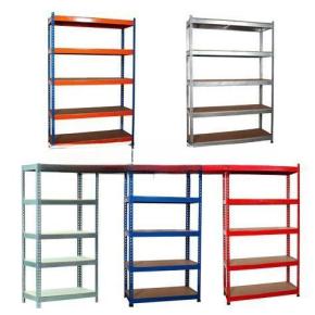 Factory Price CE Customized Light Duty Metal stacking Racks Warehouse Racking Storage Medium shelves