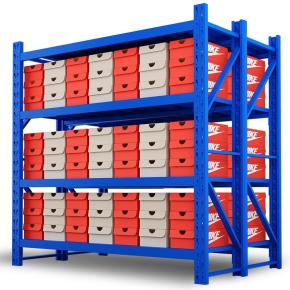 Heavy Duty Pallet Rack Medium Duty Warehouse Rack Heavy Duty Shelf Pallet Rack CE Certificated 4 Layers Steel Heda Customized