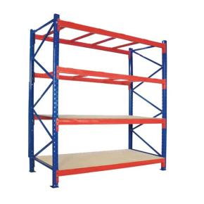 High Quality 4 Layers Medium Duty Painting Warehouse Iron Storage Rack
