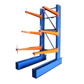 Hot Dip Galvanized Metal Warehouse Storage Cantilever Heavy Duty Shelving