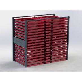  Customized Stocked Steel Height Adjustable Heavy Duty Storage Shelves Beam Pallet Rack