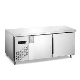  Bar Refrigerator Milk Tea Coffee Operation Worktop Freezer Prep Table Fridge