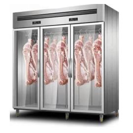 refrigerator with glass door