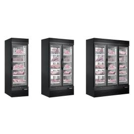 Refrigerator Multiple Tiered Display Meat Refrigeration