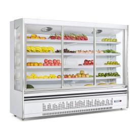 Supermarket Fruits Vegetables Display Coolers