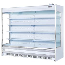 Supermarket Open Chiller Upright Vegetable and Fruit Display Refrigerator